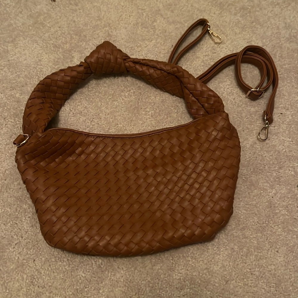 Tan Woven Bag